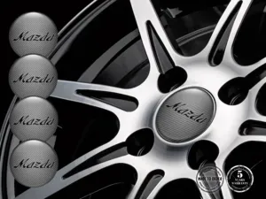 Mazda Radaufkleber Logo Harzgewölbtes Design